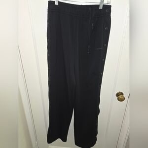 Nike Skims Black Snap-Button Jogger Pants